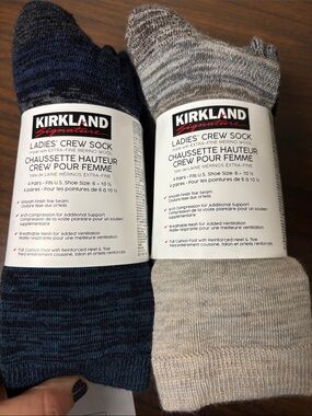 Kirkland Signature Ladies’ Crew Socks
